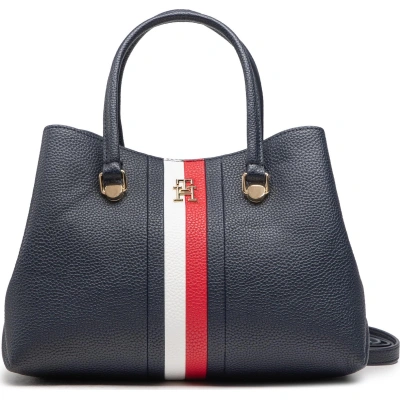 Kabelka Tommy Hilfiger Th Emblem Small Satchel Corp AW0AW14318 DW6